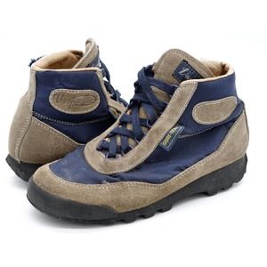 Vasque Boots 7534 Womens 7.5 Brown Suede Gore-Tex Upper Skywalk Lace Up Vintage